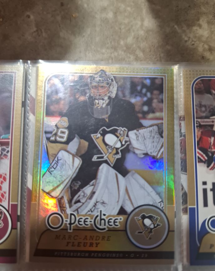 2008-09 O-Pee-Chee #416 Marc-Andre Fleury — front
