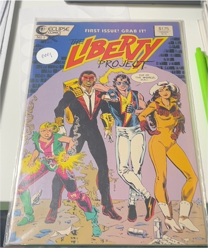 The Liberty Project #1 (1987) Eclipse Comics — front