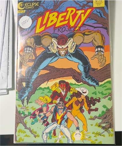 The Liberty Project #2 (1987) Eclipse Comics — front