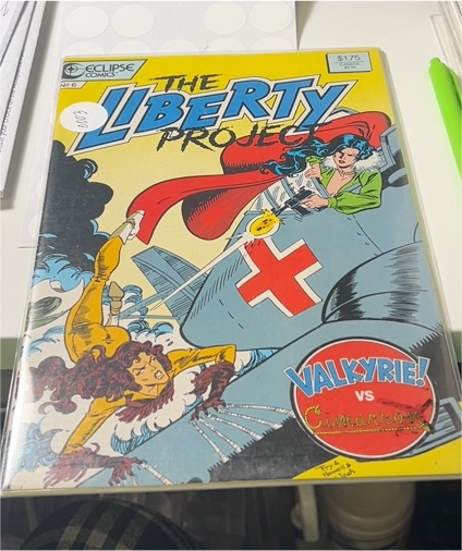 The Liberty Project #6 (1987) Eclipse Comics — front