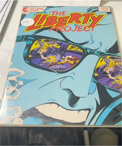 The Liberty Project #7 (1987) Eclipse Comics — front