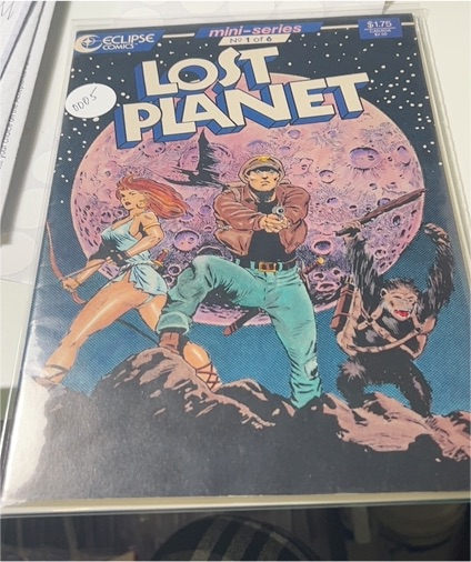 Lost Planet #1 (1987) Eclipse Comics — front