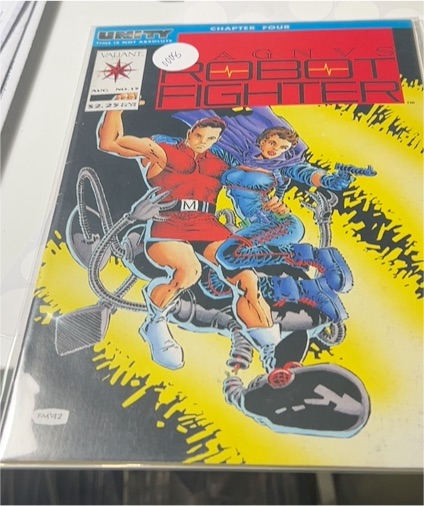 Magnus Robot Fighter #15 (Valiant Comics August 1992) — front