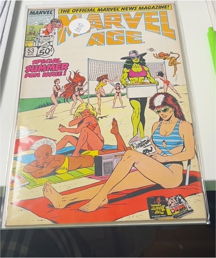 Marvel Age #53 (1987) Marvel Comics — front