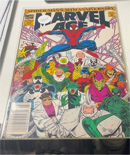 Marvel Age #114 (1992) Spider-Man 2099 30th Anniversary — front
