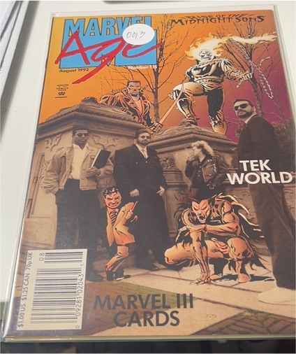 Marvel Age #115 (August 1992) — front