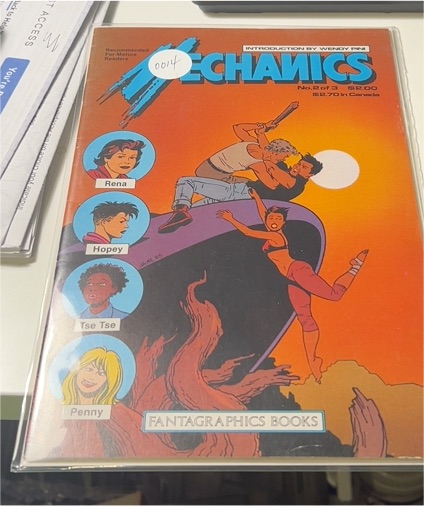 Mechanics #2 Fantagraphics Books 1985 — front