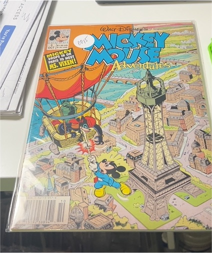 Walt Disney's Mickey Mouse Adventures #5 (1990) — front