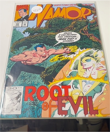 Namor The Sub-Mariner #22 (1992) Marvel Comics — front