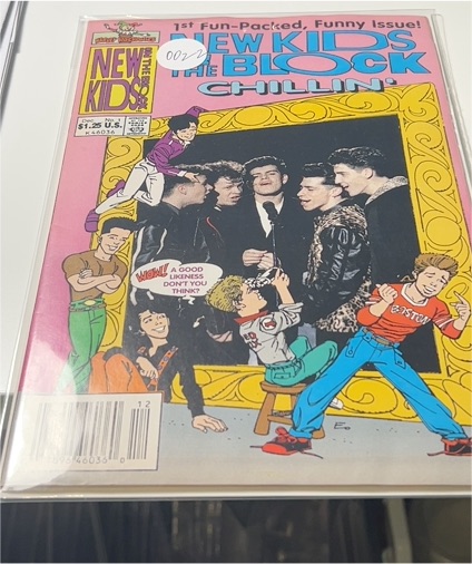 New Kids on the Block: Chillin' #1 (1990) — front