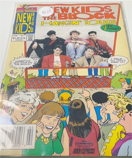 New Kids on the Block: Hangin' Tough #1 (1991) Harvey Comics — front