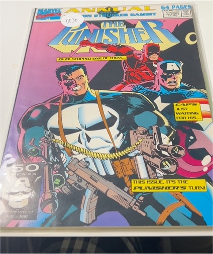 The Punisher Annual #4 (1991) Marvel Comics — front