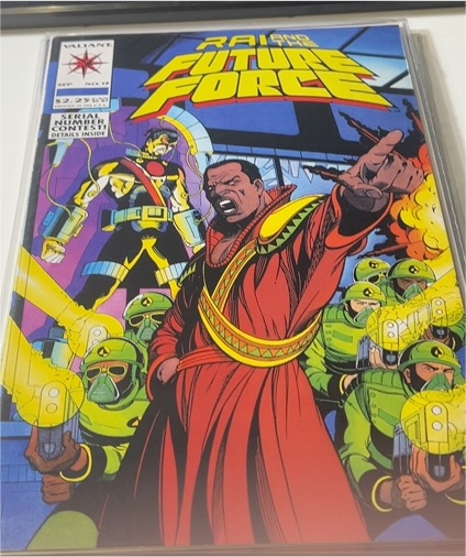 Rai and the Future Force #13 (1993) Valiant Comics — front