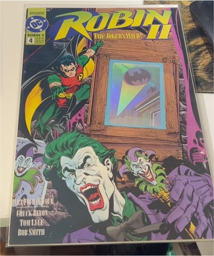 Robin II #4 The Joker's Wild Hologram Cover (1991 DC Comics) — front