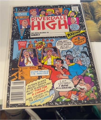 Riverdale High #1 (1990) Archie Comics — front