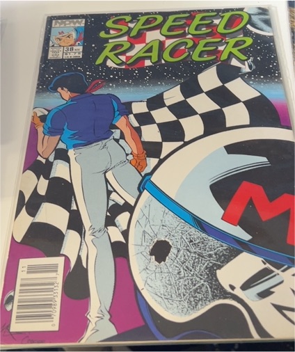 Speed Racer #38 (1990) Now Comics — front