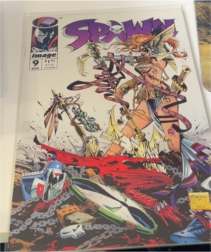 Spawn #9 (Image Comics, March 1993) — front