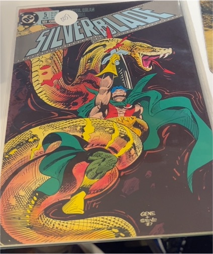 Silverblade #5 (1988) DC Comics — front