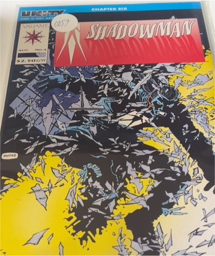 Shadowman #4 (1992) Valiant Comics — front