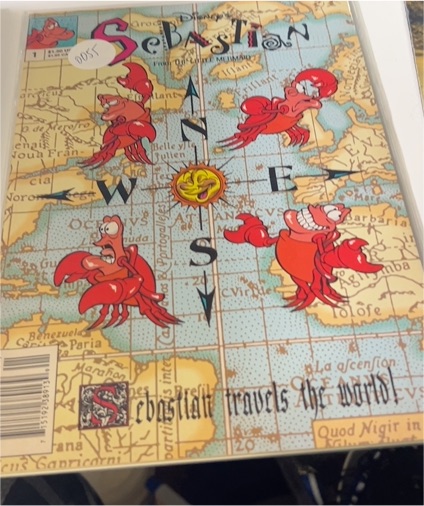 Sebastian #1 (1992) Walt Disney Comics — front