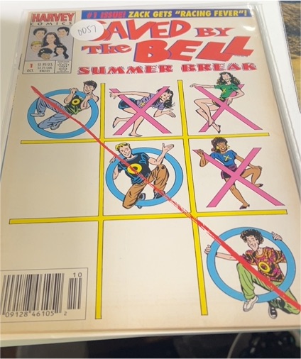 Saved By The Bell Summer Break #1 (1992) Harvey Comics — front