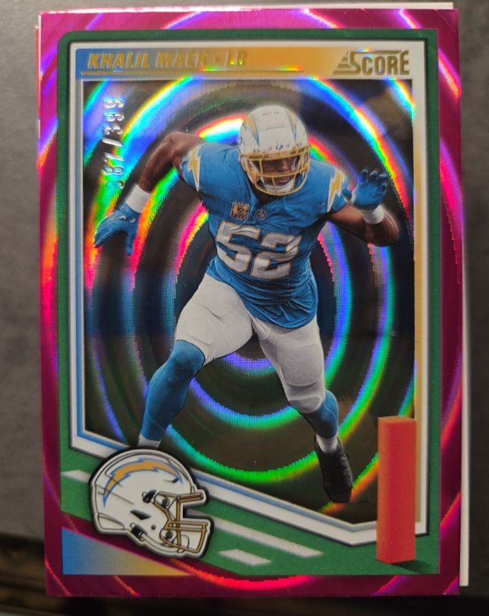 2025 Panini Score #14 Khalil Mack — front