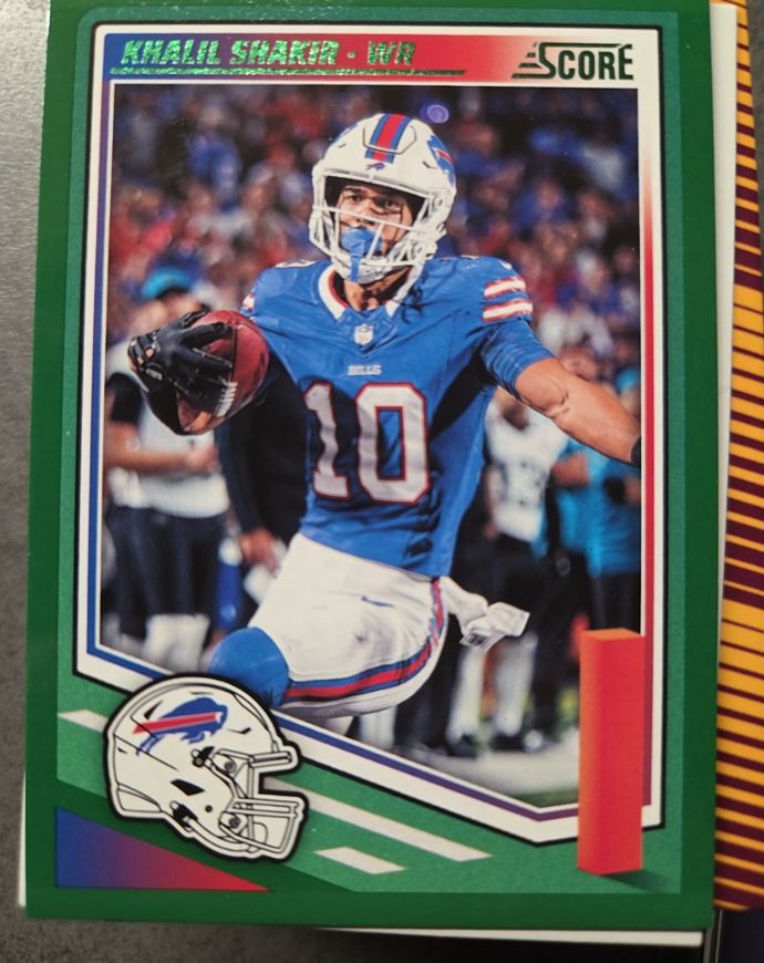 2025 Panini Score #24 Khalil Shakir — front