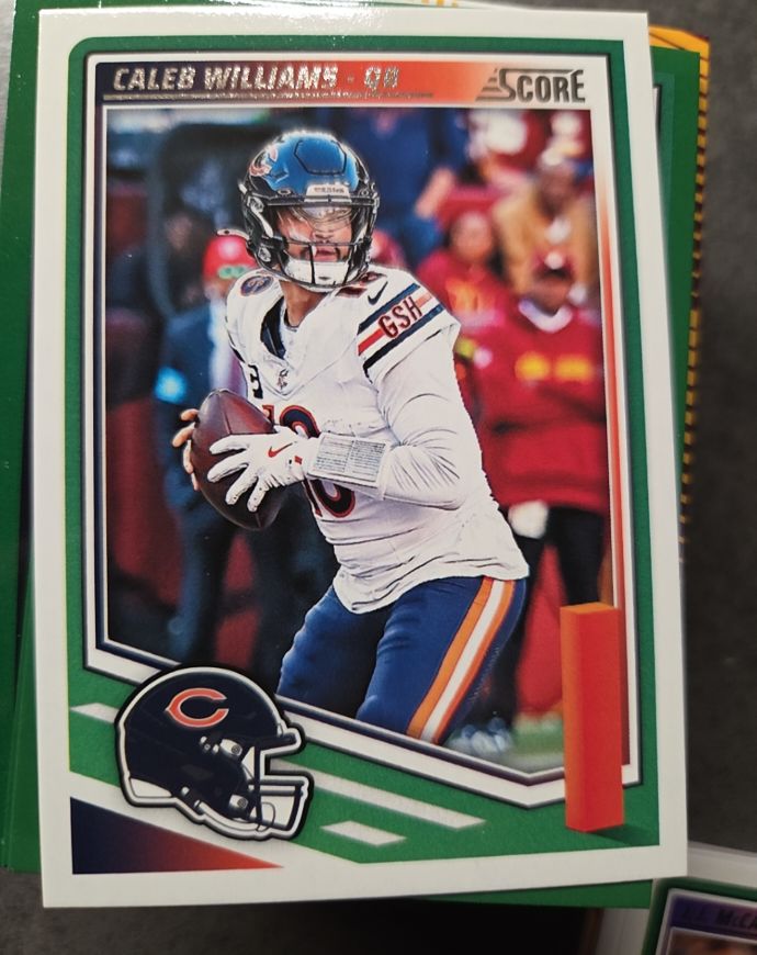 2025 Panini Score #107 Caleb Williams — front