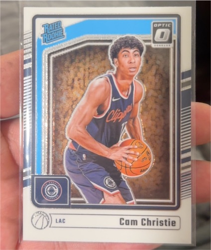 2024-25 Panini Donruss Optic #284 Cam Christie — front