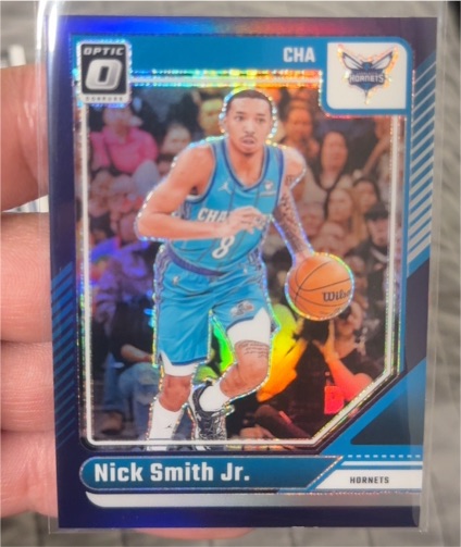 2024-25 Panini Donruss Optic #167 Nick Smith Jr. — front
