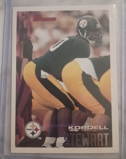 1995 Bowman #105 Kordell Stewart — front