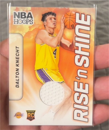 2024-25 Panini NBA Hoops Rise N Shine #RSM-DKL Dalton Knecht — front