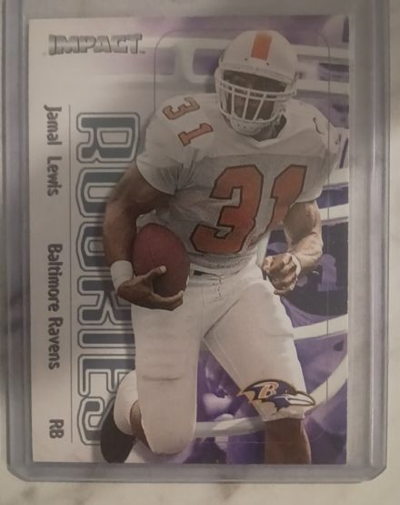 2000 Fleer Skybox Impact #52 Jamal Lewis — front
