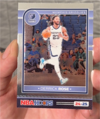 2024-25 Panini NBA Hoops Premium #24-25 Derrick Rose — front