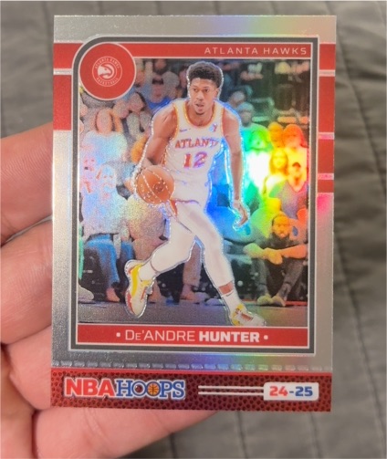 2024-25 Panini NBA Hoops #24-25 De'Andre Hunter — front