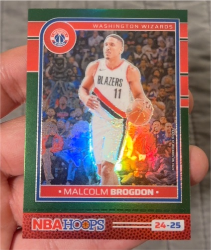 2024-25 Panini NBA Hoops #24 Malcolm Brogdon — front