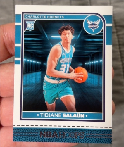 2024-25 Panini NBA Hoops #236 Tidjane Salaun — front