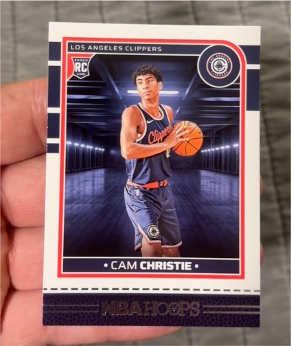 2024-25 Panini NBA Hoops #276 Cam Christie — front