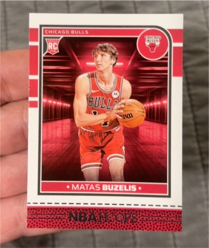 2024-25 Panini NBA Hoops #241 Matas Buzelis — front