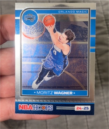 2024-25 Panini NBA Hoops #24-25 Moritz Wagner — front