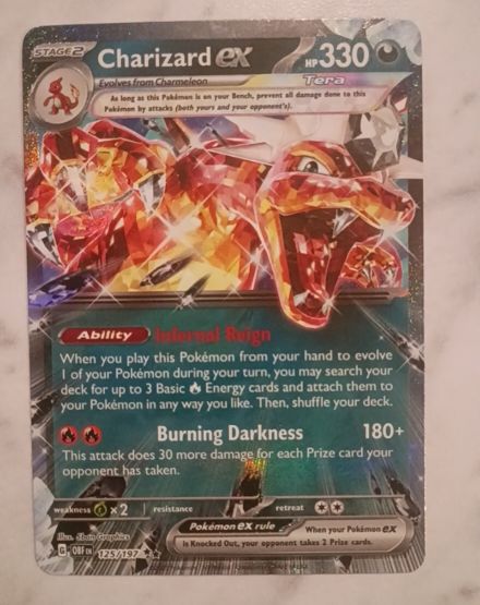 2024 Pokémon Scarlet & Violet Paldean Fates #054 Charizard ex — front