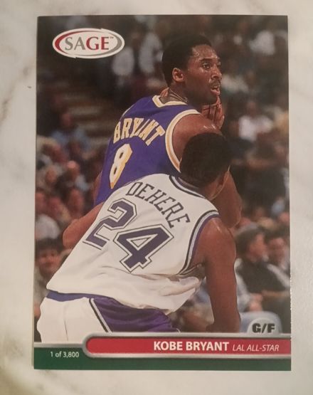 1999 SAGE #9 Kobe Bryant — front