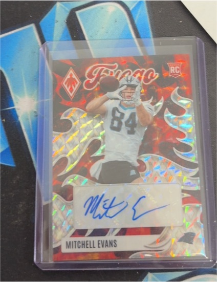 2021 Panini Phoenix Fuego RC Mitchell Evans — front