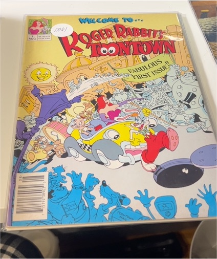 Roger Rabbit's Toontown #1 (1991) Disney Comics — front