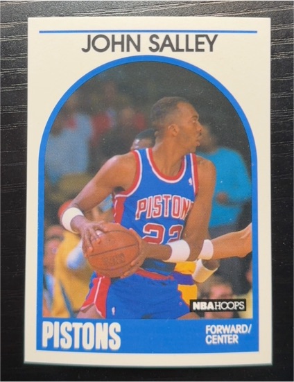1989-90 Hoops #109 John Salley — front