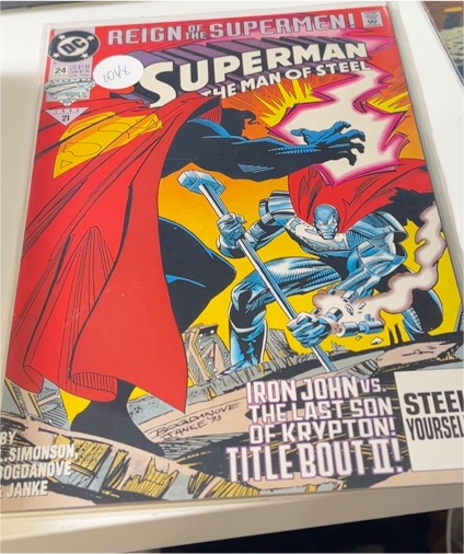 Superman The Man of Steel #24 (1993) — front
