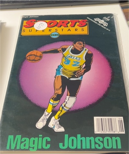 1992 Revolutionary Comics Sports Superstars #3 Magic Johnson — front