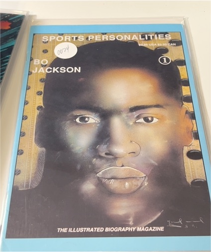 1991 Sports Personalities #1 Bo Jackson — front