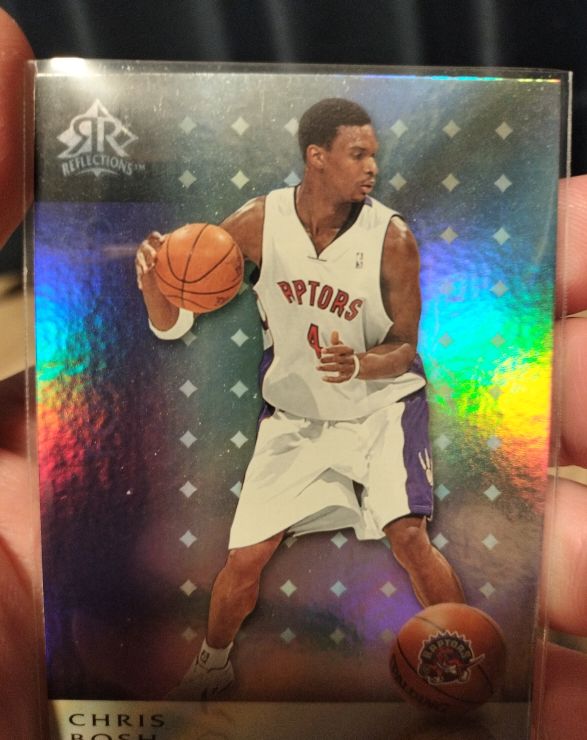 2006-07 UD Reflections #15 Chris Bosh — front