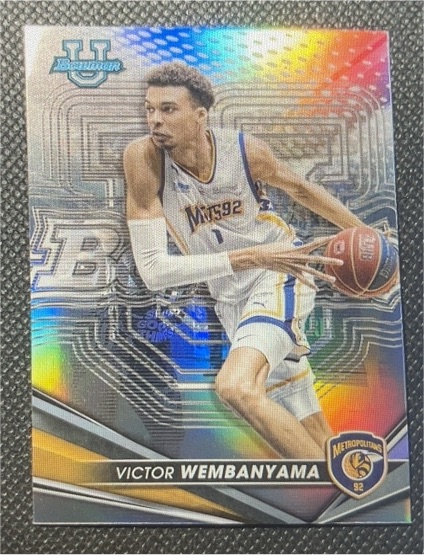 2022-23 Bowman University #51 Victor Wembanyama — front